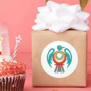 Thunderbird v2 runder aufkleber