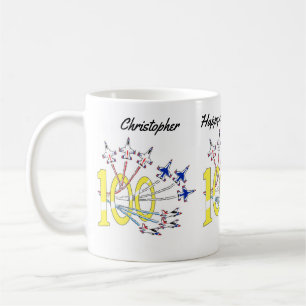 Thunderbirds 100. Geburtstag Kaffee Tasse