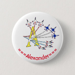 Thunderbirds a Initial Abzeichen Button