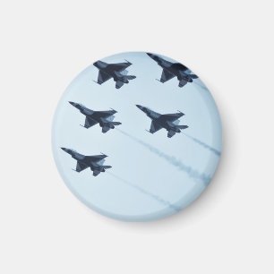 Thunderbirds F-16 Airshow Magnet