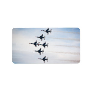 Thunderbirds V2 Labels Adressaufkleber