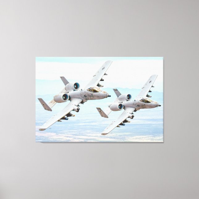 THUNDERBOLT II 32x48 Leinwanddruck (Vorderseite)