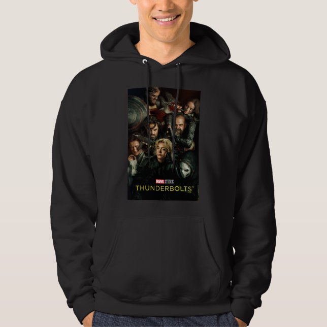 Thunderbolts* | Gruppe kämpft theatralisch Hoodie (Vorderseite)
