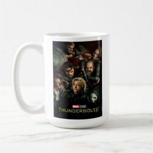 Thunderbolts* Gruppe kämpft theatralisch Kaffeetasse