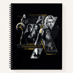 Thunderbolts*   Gruppenbild Notizbuch