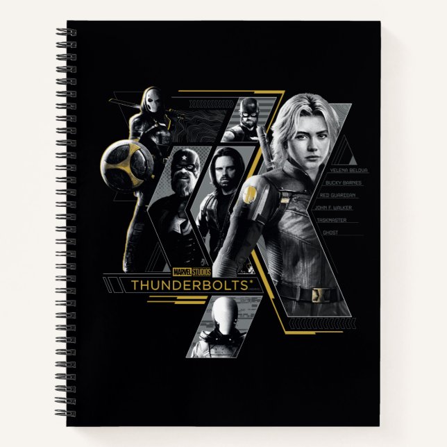 Thunderbolts* | Gruppenbild Notizbuch (Vorderseite)