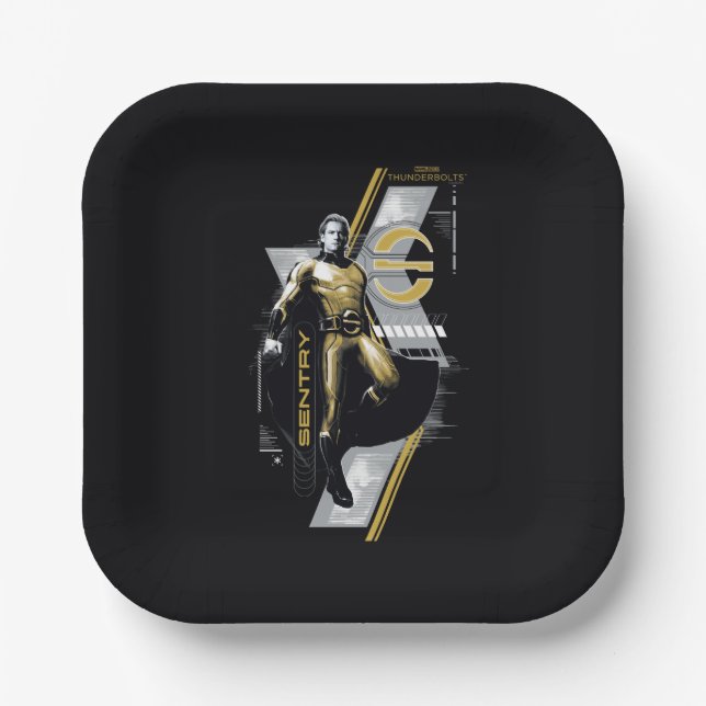 Thunderbolts* | Sentry Character Graphic Pappteller (Vorderseite)