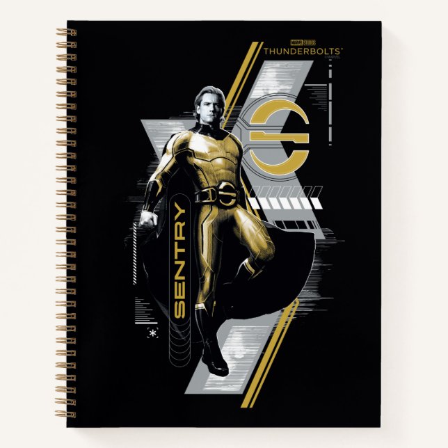 Thunderbolts* | Sentry Charakter-Grafik Notizbuch (Vorderseite)