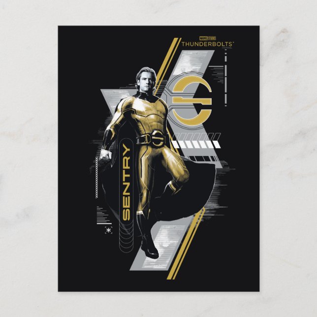 Thunderbolts* | Sentry Charakter-Grafik Postkarte (Vorderseite)