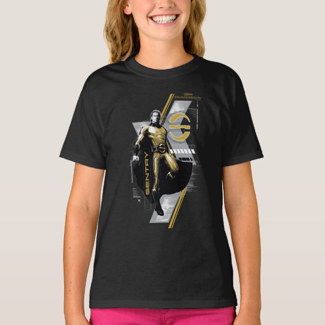 Thunderbolts* | Sentry Charakter-Grafik T-Shirt (Vorderseite)