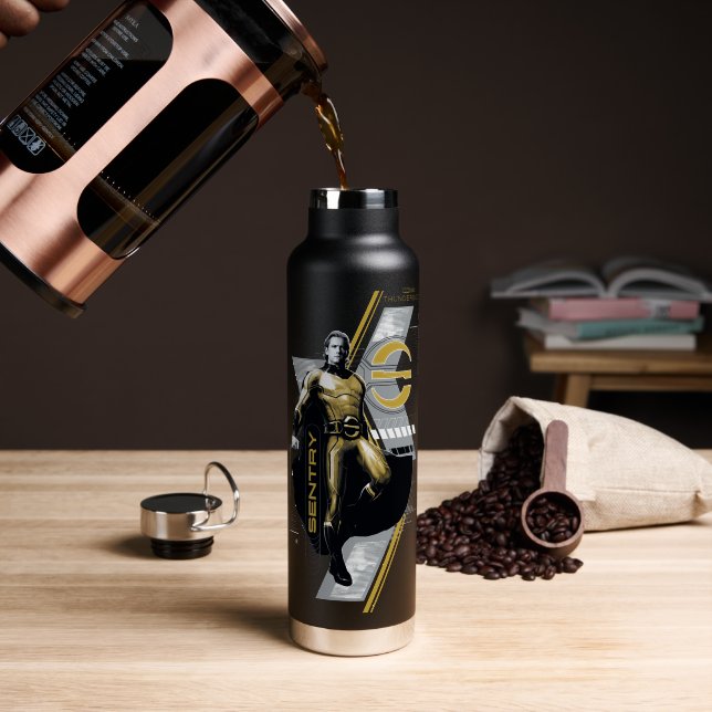 Thunderbolts* | Sentry Charakter-Grafik Trinkflasche (Kaffee (gedreht))