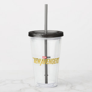 Thunderbolts* *The New Avengers Logo Acryltrinkbecher