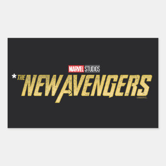 Thunderbolts* | *The New Avengers Logo Rechteckiger Aufkleber
