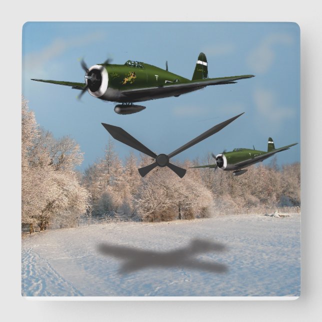 Thunderbolzen P47 Uhr (Vorderseite)