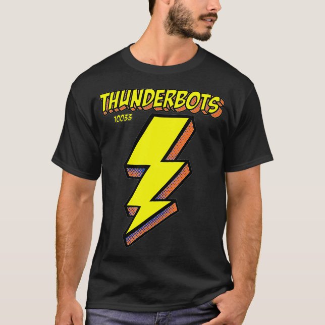 Thunderbots Robotics Team T-Shirt (Vorderseite)