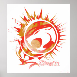 ThunderCats   Explosive Logo Graphic Poster