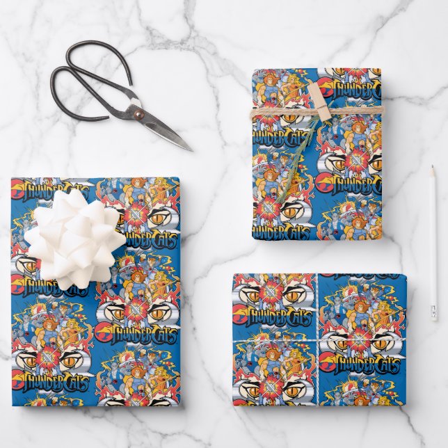 ThunderCats | Firey Group Graphic Geschenkpapier Set (Vorderseite)