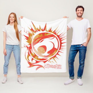 ThunderCats | Grafik für explosive Logos Fleecedecke