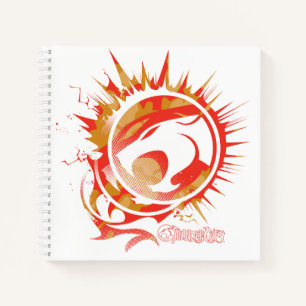 ThunderCats   Grafik für explosive Logos Notizbuch