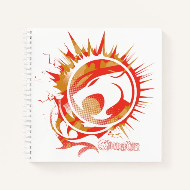 ThunderCats | Grafik für explosive Logos Notizbuch (Vorderseite)