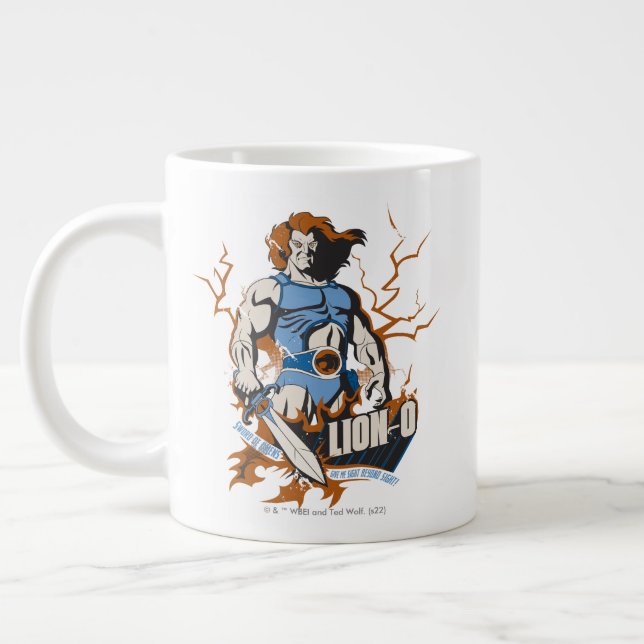 ThunderCats | Lion-O Electric Graphic Jumbo-Tasse (Links)