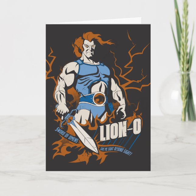 ThunderCats | Lion-O Electric Graphic Karte (Vorderseite)