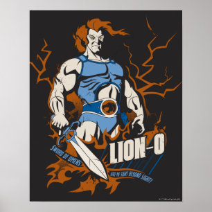ThunderCats   Lion-O Electric Graphic Poster