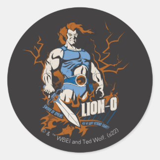 ThunderCats | Lion-O Electric Graphic Runder Aufkleber