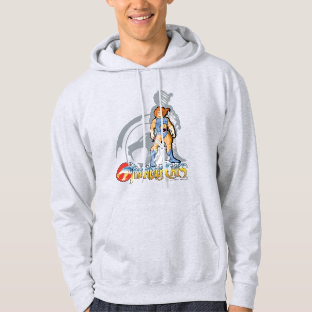 ThunderCats | Lion-O Halfttone Shadow Graphic Hoodie (Vorderseite)