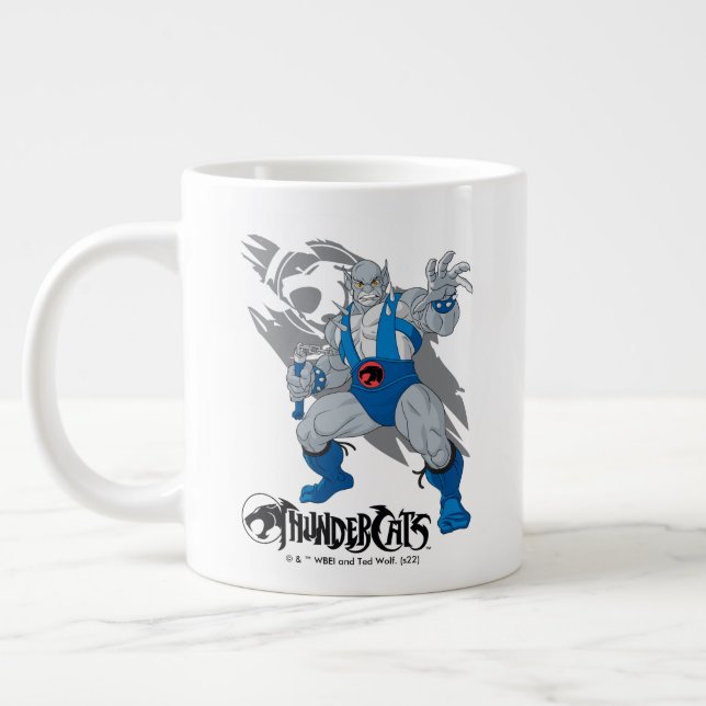 ThunderCats | Panthro Character Graphic Jumbo-Tasse (Links)