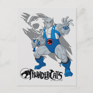ThunderCats   Panthro-Zeichen Grafik Postkarte