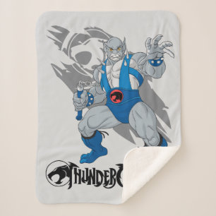 ThunderCats Panthro-Zeichen Grafik Sherpadecke