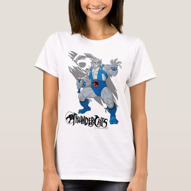 ThunderCats | Panthro-Zeichen Grafik T-Shirt (Vorderseite)