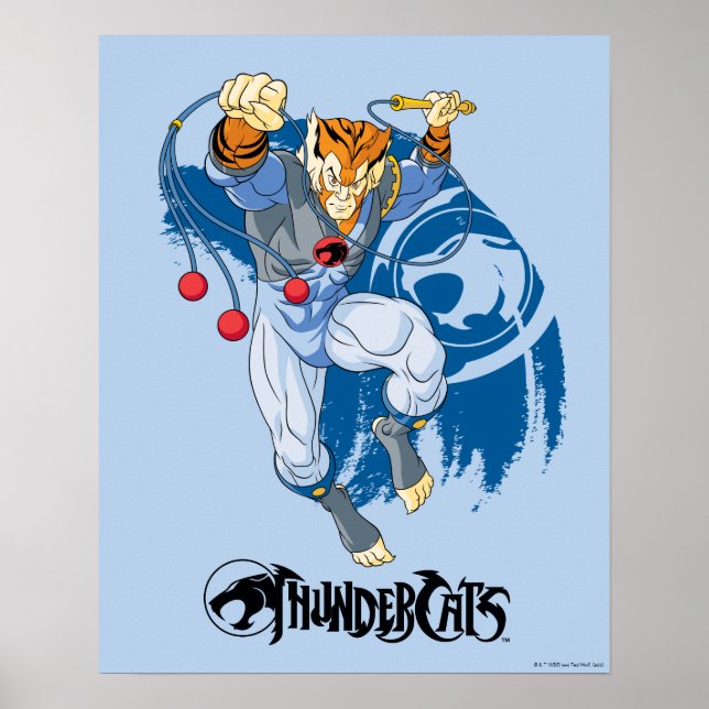 ThunderCats | Tygra-Zeichen Grafik Poster (Vorne)