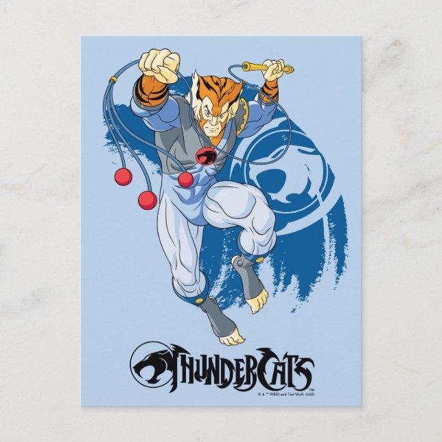 ThunderCats | Tygra-Zeichen Grafik Postkarte (Vorderseite)
