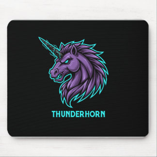 Thunderhorn Esports Maskottchen | Gaming-Mauspad | Mousepad