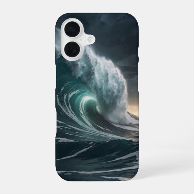 Thunderous Breaker iPhone 16 Hülle (Rückseite)