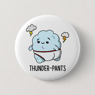Thunderpants Funny Cloud Underwear Pub Button