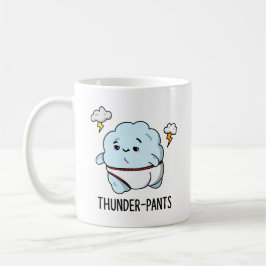 Thunderpants Funny Cloud Weather Puff Kaffeetasse