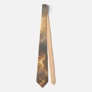 Thunderstorm Tie/Krawatte mit Blitzd Krawatte