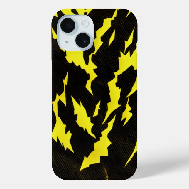 Thunderstreik Fantasy Design Case-Mate iPhone Hülle (Rückseite)