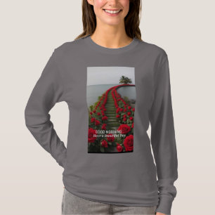 Thunderstrick: Blitzender Bolt & Baumsketch T-Shir T-Shirt