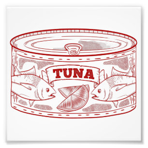 Thunfisch in einer Dose Fotodruck