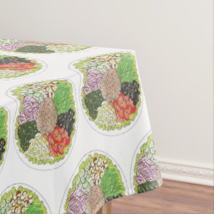 Thunfisch Nicoise Salad Eier Tomaten/Paradeiser Ol Tischdecke