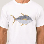 Thunfisch T-Shirt<br><div class="desc">Spaß Thunfisch mit einem frechen Lächeln, perfekt für diejenigen, die Fisch, Essen und Angeln mögen. Originelle Kunst von Nic Squirrell.</div>