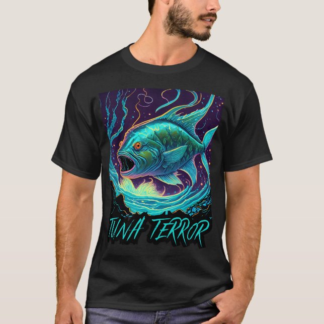 Thunfisch-Terror T-Shirt (Vorderseite)