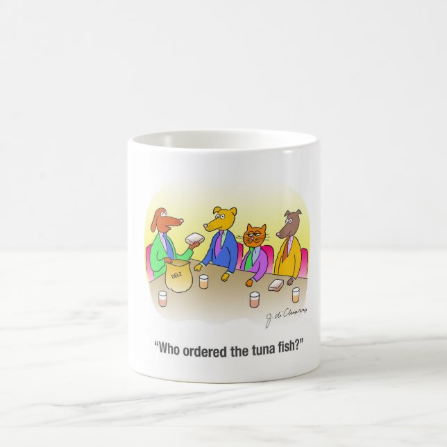 Thunfische Kaffeetasse (Mittel)