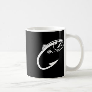 Thunfischhaken Minimal Fisher Man Fishing Lover Kaffeetasse