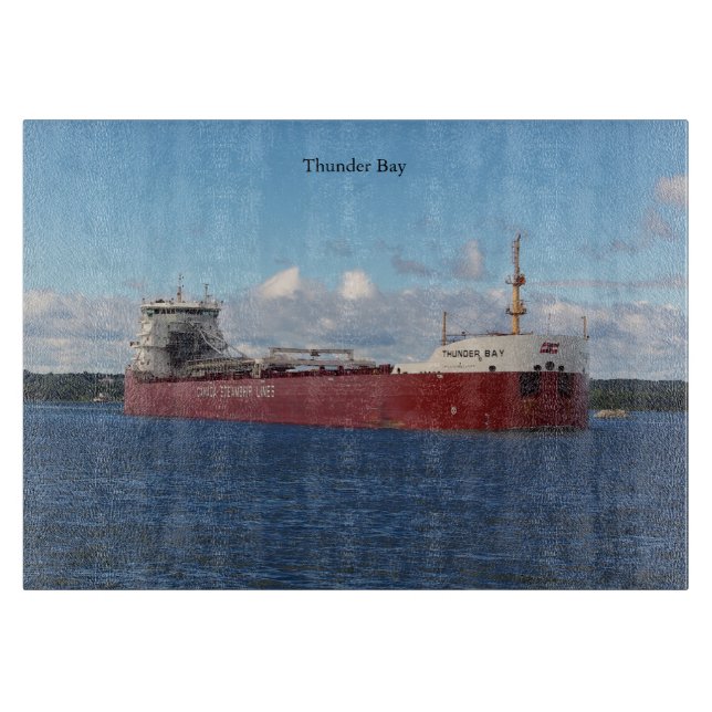 Thunfischschachtbrett Schneidebrett (Vorderseite)