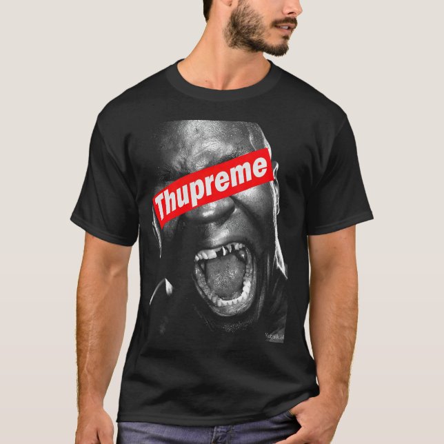 Thupreme Funny Boxing Lisp T-Shirt (Vorderseite)